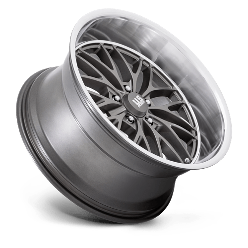 US Mag 1PC | U139 SANTA CRUZ | 20.0x10.00 | 5X120.65 | 6 | ANTHRACITE W/ DIAMOND CUT LIP