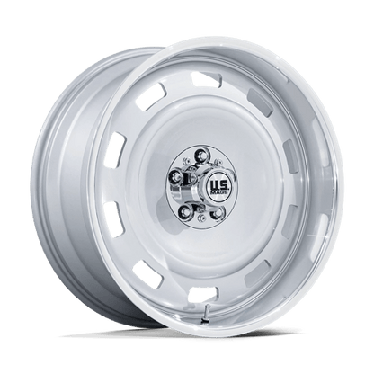 US Mag 1PC | UC143 SCOTTSDALE | 22.0x10.50 | 6X139.7 | 12 | SILVER W/ DIAMOND CUT LIP