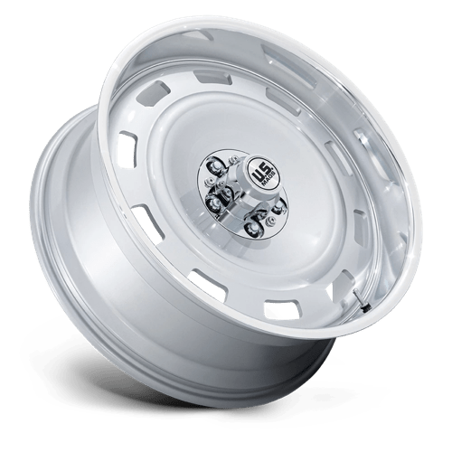US Mag 1PC | UC143 SCOTTSDALE | 20.0x11.00 | 5X127 | -6 | SILVER W/ DIAMOND CUT LIP