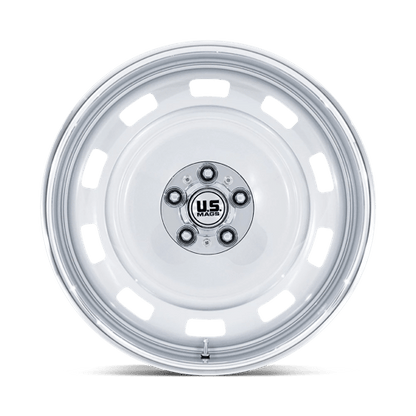 US Mag 1PC | UC143 SCOTTSDALE | 20.0x11.00 | 5X127 | -6 | SILVER W/ DIAMOND CUT LIP