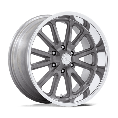 US Mag 1PC | UC145 RAMBLER 6 | 20.0x9.50 | 6X139.7 | 1 | MATTE GUNMETAL DIAMOND CUT LIP