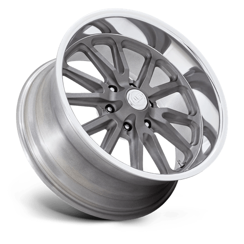 US Mag 1PC | UC145 RAMBLER 6 | 20.0x9.50 | 6X135 | 1 | MATTE GUNMETAL DIAMOND CUT LIP