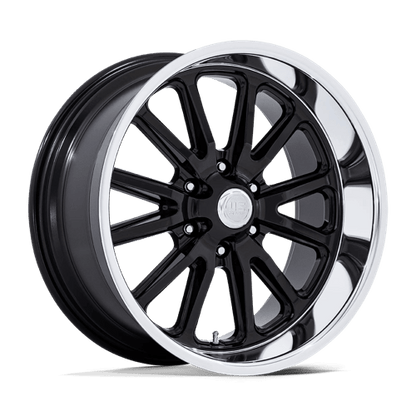 US Mag 1PC | UC145 RAMBLER 6 | 20.0x9.50 | 6X135 | 1 | GLOSS BLACK DIAMOND CUT LIP