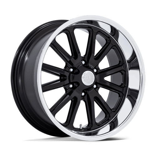 US Mag 1PC | UC145 RAMBLER 6 | 20.0x9.50 | 6X139.7 | 1 | GLOSS BLACK DIAMOND CUT LIP