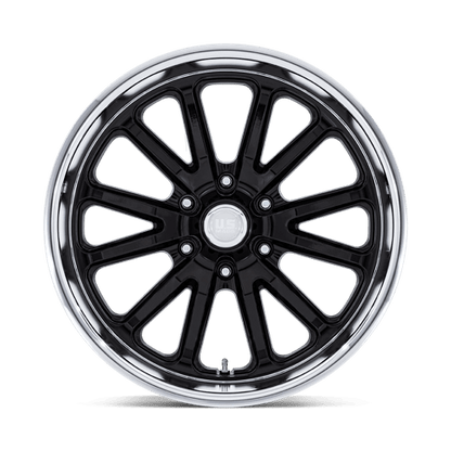 US Mag 1PC | UC145 RAMBLER 6 | 20.0x9.50 | 6X135 | 1 | GLOSS BLACK DIAMOND CUT LIP