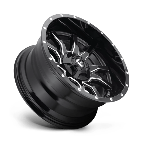 Fuel 1PC | D627 VANDAL | 20.0x10.00 | 6X135/6X139.7 | -19 | GLOSS BLACK MILLED