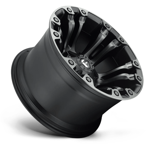 Fuel 1PC | D851 VAPOR | 20.0x10.00 | 6X135/6X139.7 | -18 | MATTE BLACK GRAY TINT