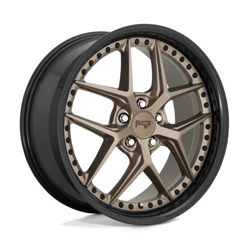 Niche 1PC | M227 VICE | 20.0x10.50 | 5X114.3 | 40 | MATTE BRONZE BLACK BEAD RING
