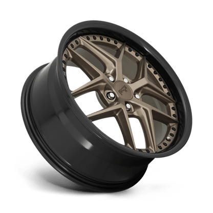 Niche 1PC | M227 VICE | 20.0x9.00 | 5X114.3 | 35 | MATTE BRONZE BLACK BEAD RING