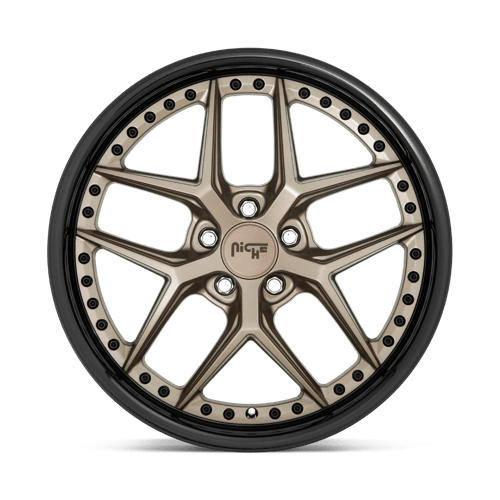 Niche 1PC | M227 VICE | 20.0x9.00 | 5X115 | 18 | MATTE BRONZE BLACK BEAD RING