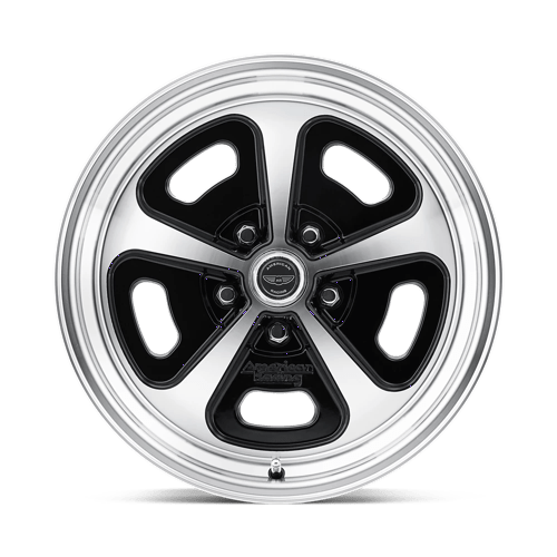 American Racing Vintage | VN501 500 MONO CAST | 17.0x8.00 | 5X114.3 | 0 | GLOSS BLACK MACHINED