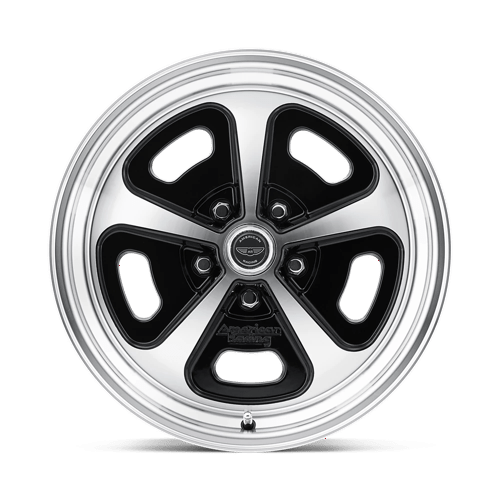American Racing Vintage | VN501 500 MONO CAST | 17.0x7.00 | 5X114.3 | 0 | GLOSS BLACK MACHINED