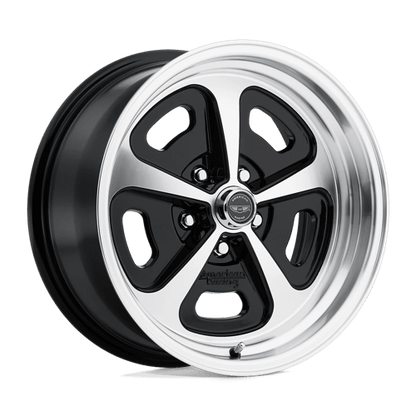 American Racing Vintage | VN501 500 MONO CAST | 15.0x7.00 | 5X114.3 | 0 | GLOSS BLACK MACHINED