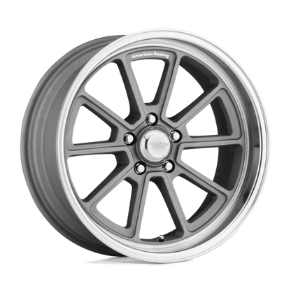 American Racing Vintage | VN510 DRAFT | 18.0x10.00 | 5X120.65 | 12 | VINTAGE SILVER W/ DIAMOND LIP