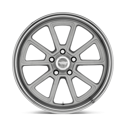 American Racing Vintage | VN510 DRAFT | 18.0x10.00 | 5X120.65 | 0 | VINTAGE SILVER W/ DIAMOND LIP
