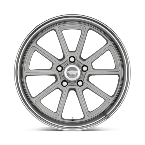 American Racing Vintage | VN510 DRAFT | 18.0x10.00 | 5X127 | 12 | VINTAGE SILVER W/ DIAMOND LIP