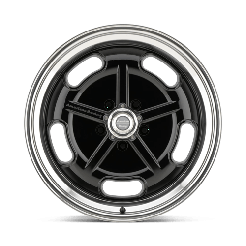 American Racing Vintage | VN511 SALT FLAT | 20.0x8.00 | 5X127 | 0 | GLOSS BLACK W/ DIAMOND CUT LIP