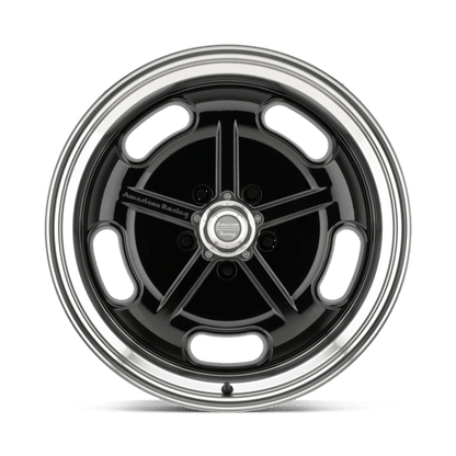 American Racing Vintage | VN511 SALT FLAT | 20.0x8.00 | 5X127 | 0 | GLOSS BLACK W/ DIAMOND CUT LIP