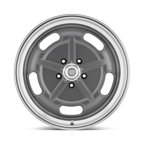 American Racing Vintage | VN511 SALT FLAT | 17.0x7.00 | 5X114.3 | 0 | MAG GRAY W/ DIAMOND CUT LIP