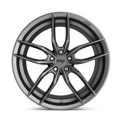 Niche 1PC | M204 VOSSO | 19.0x8.50 | 5X120 | 35 | MATTE ANTHRACITE