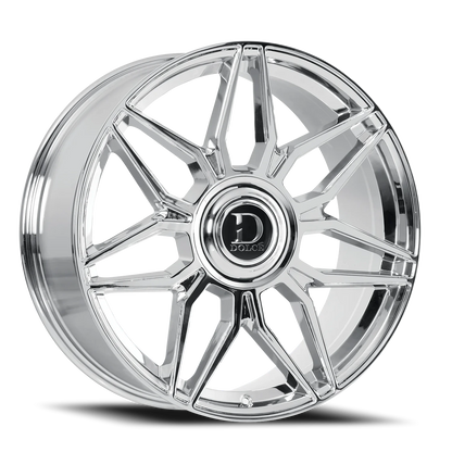 Dolce Luxury | Verona | 24x10 | 6X135/6X139.7 | 25 | Chrome
