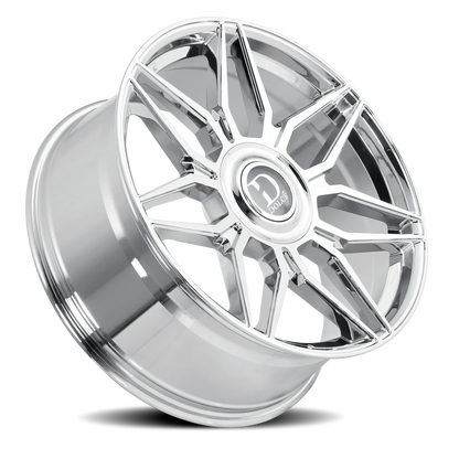 Dolce Luxury | Verona | 24x10 | 6X135/6X139.7 | 25 | Chrome