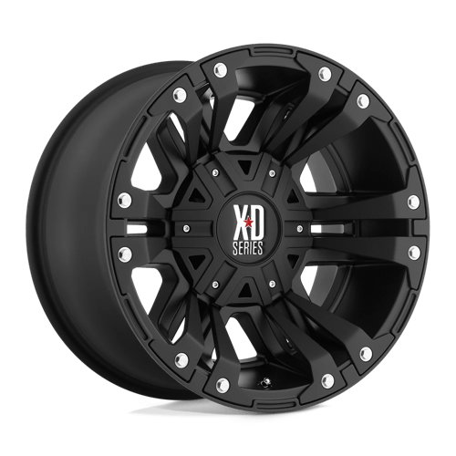 XD | XD822 MONSTER II | 17.0x9.00 | 5X114.3/5X127 | -12 | MATTE BLACK