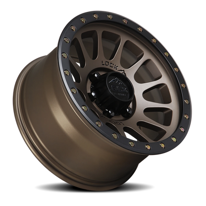 YOSEMITE | 17X9 | 5X127 | +0 | MATTE DESERT BRONZE W MATTE BLACK RING | YOSEMITE-7957MRMBR - Image 2