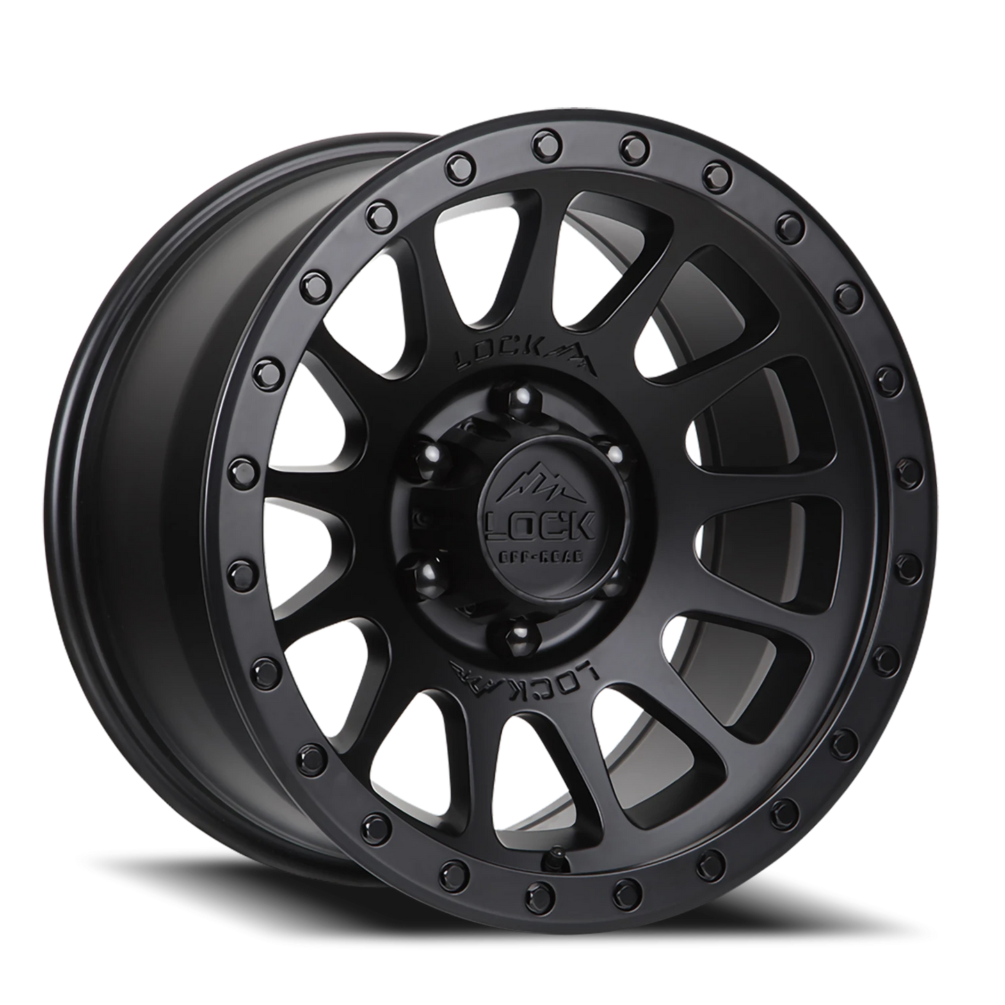 YOSEMITE | 20X10 | 8X165.1 | -18 | MATTE BLACK W MATTE BLACK RING | YOSEMITE-2186MB