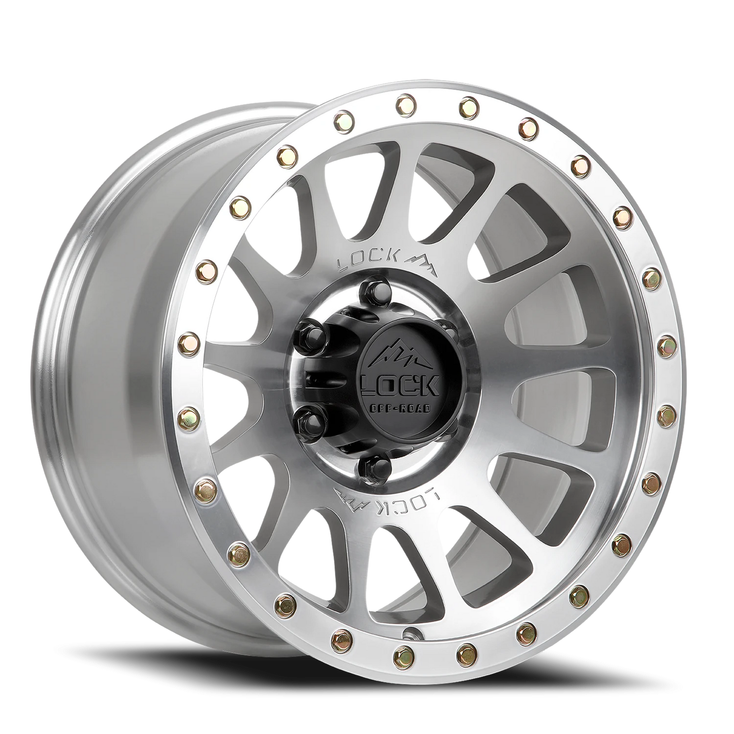 YOSEMITE | 17X9 | 5X127 | +0 | MACHINE WITH CLEAR COAT | YOSEMITE-7957MC