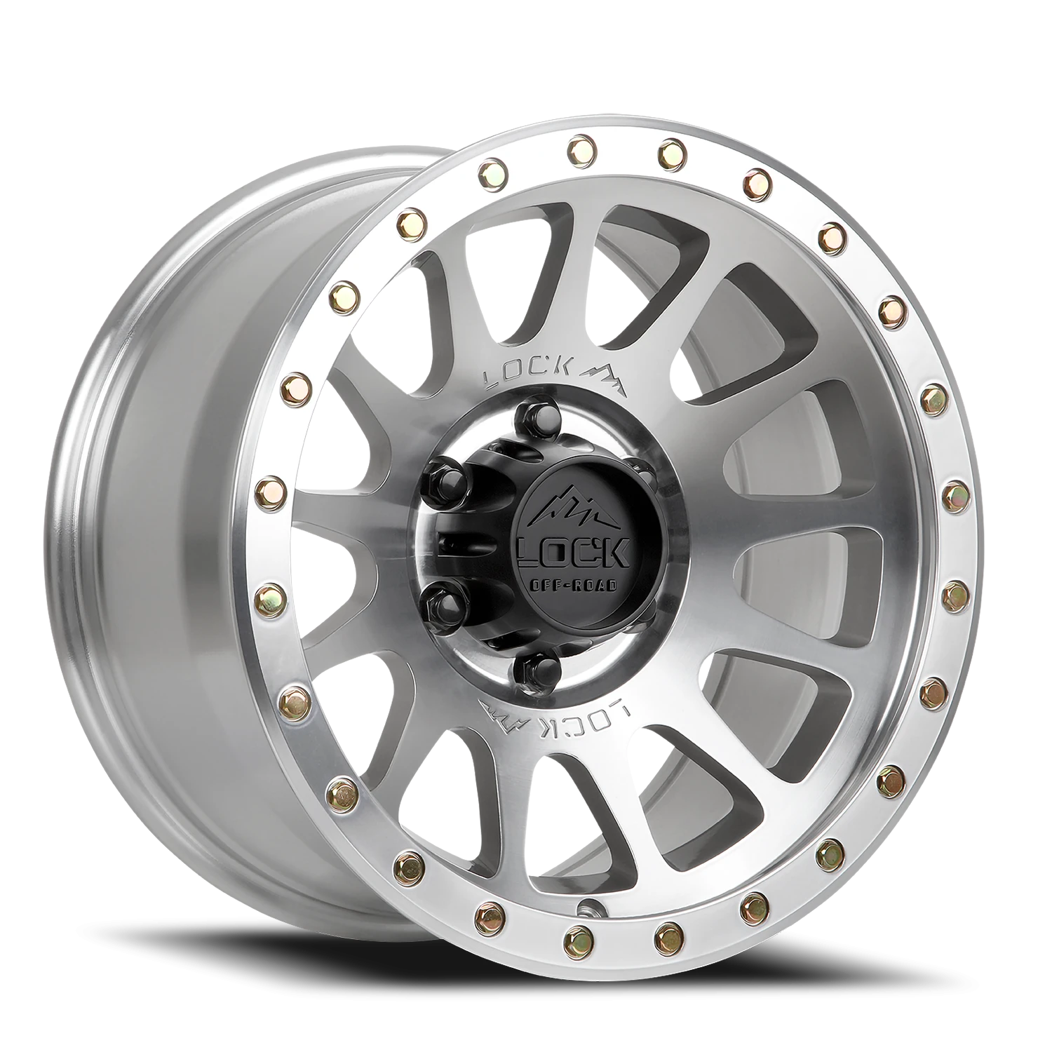 YOSEMITE | 17X9 | 5X127 | +0 | MACHINE WITH CLEAR COAT | YOSEMITE-7957MC