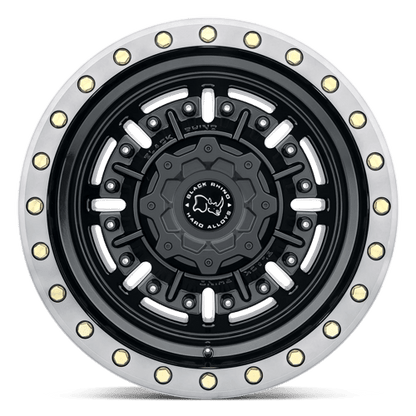 Black Rhino Hard Alloys | ABRAMS | 18.0x9.50 | 6X139.7 | -18 | GLOSS GUN BLACK MACH DARK TINT