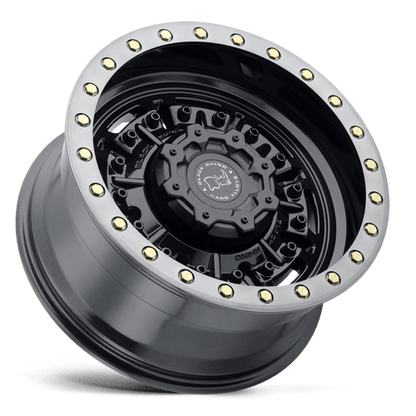 Black Rhino Hard Alloys | ABRAMS | 20.0x9.50 | 5X127 | -18 | GLOSS GUN BLACK MACH DARK TINT