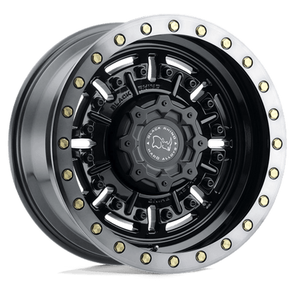 Black Rhino Hard Alloys | ABRAMS | 20.0x9.50 | 5X127 | -18 | GLOSS GUN BLACK MACH DARK TINT