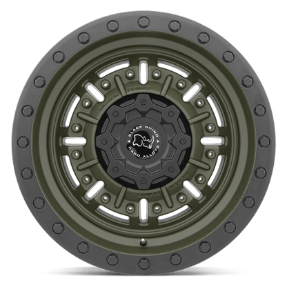 Black Rhino Hard Alloys | ABRAMS | 17.0x8.50 | 6X139.7 | 0 | OLIVE DRAB GREEN