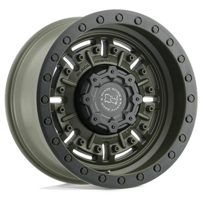 Black Rhino Hard Alloys | ABRAMS | 17.0x8.50 | 6X139.7 | 0 | OLIVE DRAB GREEN