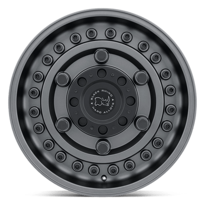 Black Rhino Hard Alloys | ARMORY | 20.0x9.50 | 8X165.1 | 6 | GUN BLACK
