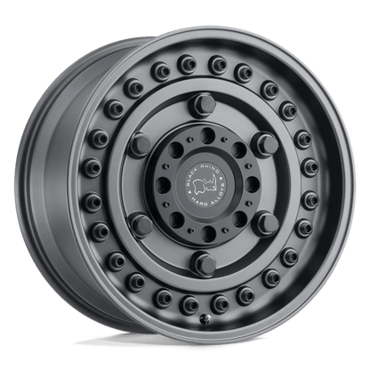 Black Rhino Hard Alloys | ARMORY | 20.0x9.50 | 8X165.1 | 6 | GUN BLACK