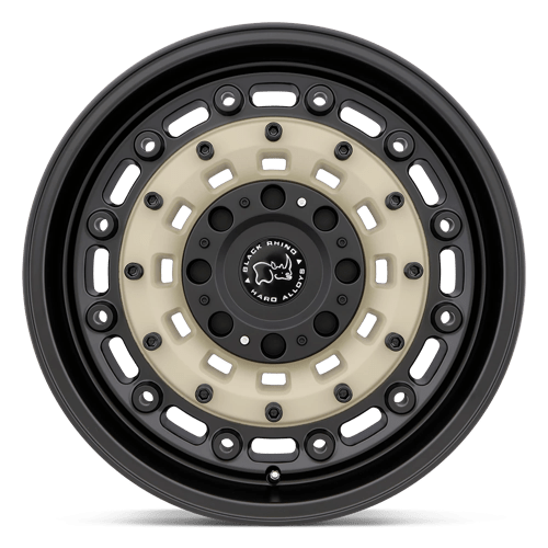 Black Rhino Hard Alloys | ARSENAL | 17.0x9.50 | 8X165.1 | -18 | SAND ON BLACK