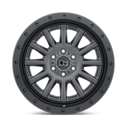Black Rhino Hard Alloys | DUGGER | 17.0x8.50 | 6X139.7 | -18 | GUN BLACK