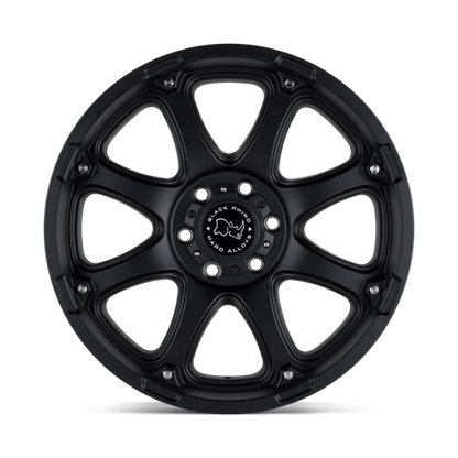 Black Rhino Hard Alloys | GLAMIS | 18.0x9.00 | 8X170 | -12 | MATTE BLACK