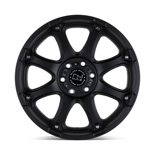 Black Rhino Hard Alloys | GLAMIS | 18.0x9.00 | 6X139.7 | -12 | MATTE BLACK