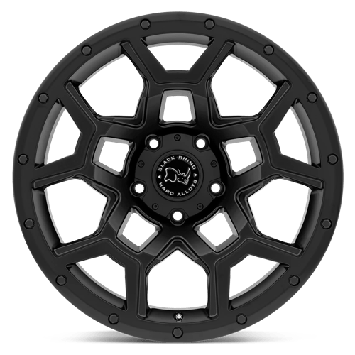 Black Rhino Hard Alloys | OVERLAND | 17.0x8.00 | 5X120 | 35 | MATTE BLACK