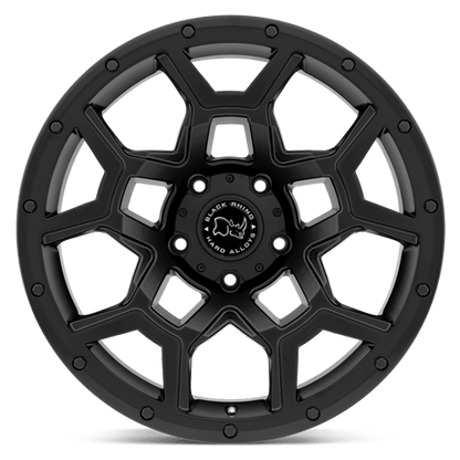 Black Rhino Hard Alloys | OVERLAND | 17.0x8.00 | 5X120 | 35 | MATTE BLACK