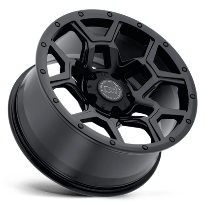 Black Rhino Hard Alloys | OVERLAND | 17.0x8.00 | 5X127 | 30 | MATTE BLACK