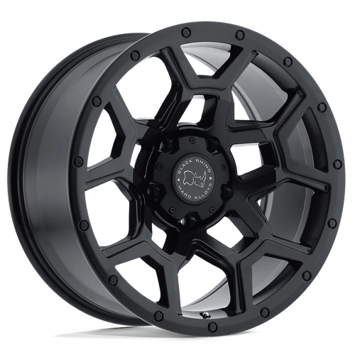 Black Rhino Hard Alloys | OVERLAND | 17.0x8.00 | 5X120 | 35 | MATTE BLACK