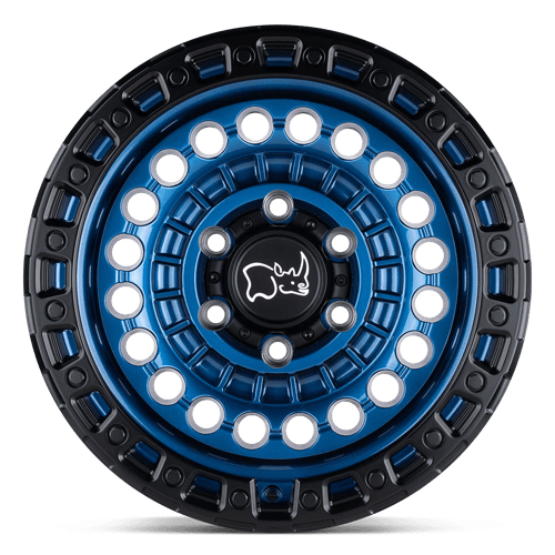 Black Rhino Hard Alloys | SENTINEL | 17.0x8.50 | 6X139.7 | -10 | COBALT BLUE W/ BLACK RING