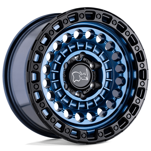 Black Rhino Hard Alloys | SENTINEL | 20.0x9.50 | 6X139.7 | 12 | COBALT BLUE W/ BLACK RING