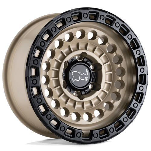 Black Rhino Hard Alloys | SENTINEL | 17.0x8.50 | 8X165.1 | 0 | DESERT SAND W/ BLACK RING