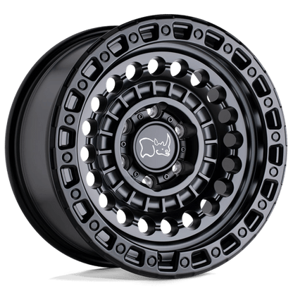 Black Rhino Hard Alloys | SENTINEL | 17.0x8.50 | 8X165.1 | -18 | MATTE BLACK